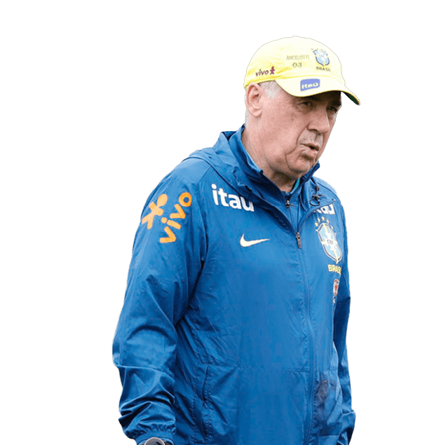Carlo Ancelotti — técnico da seleção brasileira